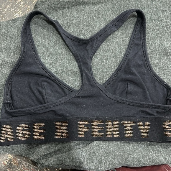 Savage x Fenty Large scoop neck racer back sports bra bralette - Picture 3 of 3